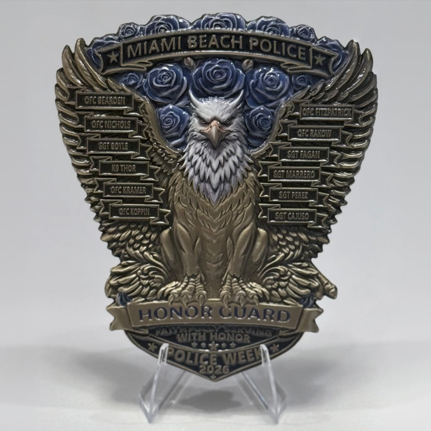Miami Beach Police Honor Guard - Police Week 2026