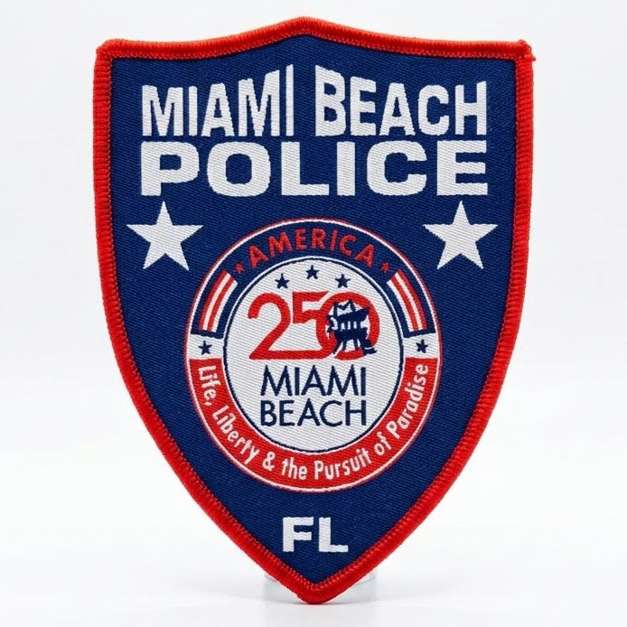 Miami Beach Police - America’s 250th Anniversary Patch