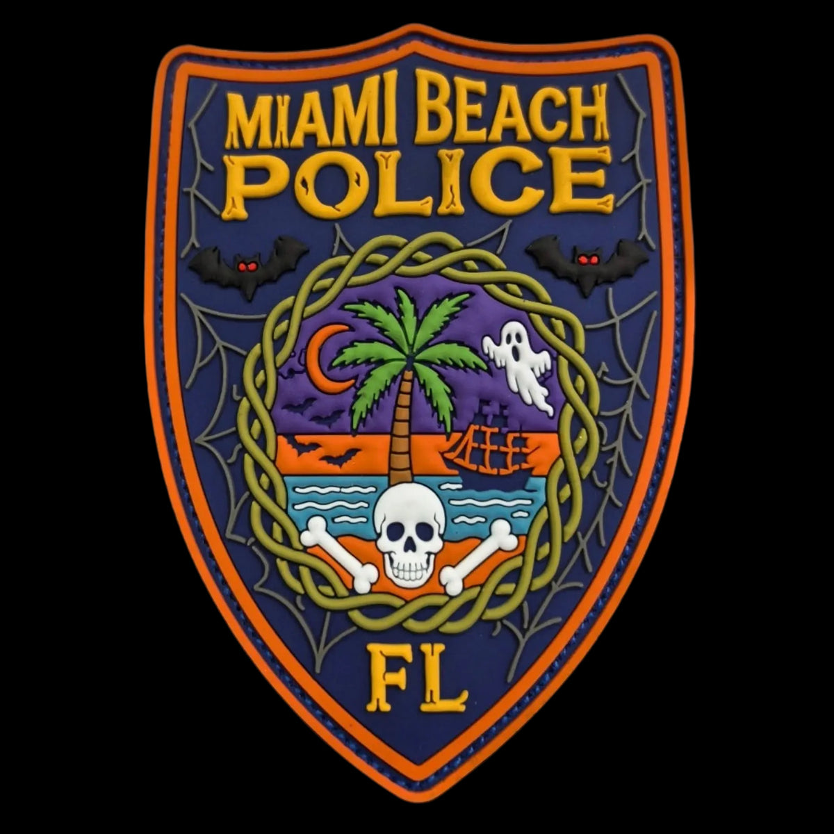Miami Beach Police Department - Halloween Patch